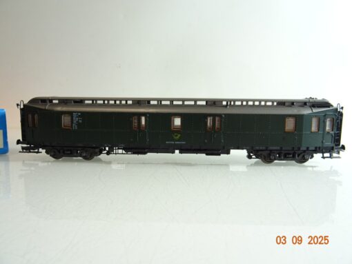 Roco H0 4293 Bahnpostwagen der DBP mit Licht in OVP BH162 – Bild 3