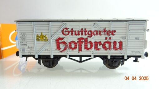 Roco H0 4301 gedeckter Güterwagen Stuttgarter Hofbräu in OVP PR6937 – Bild 3