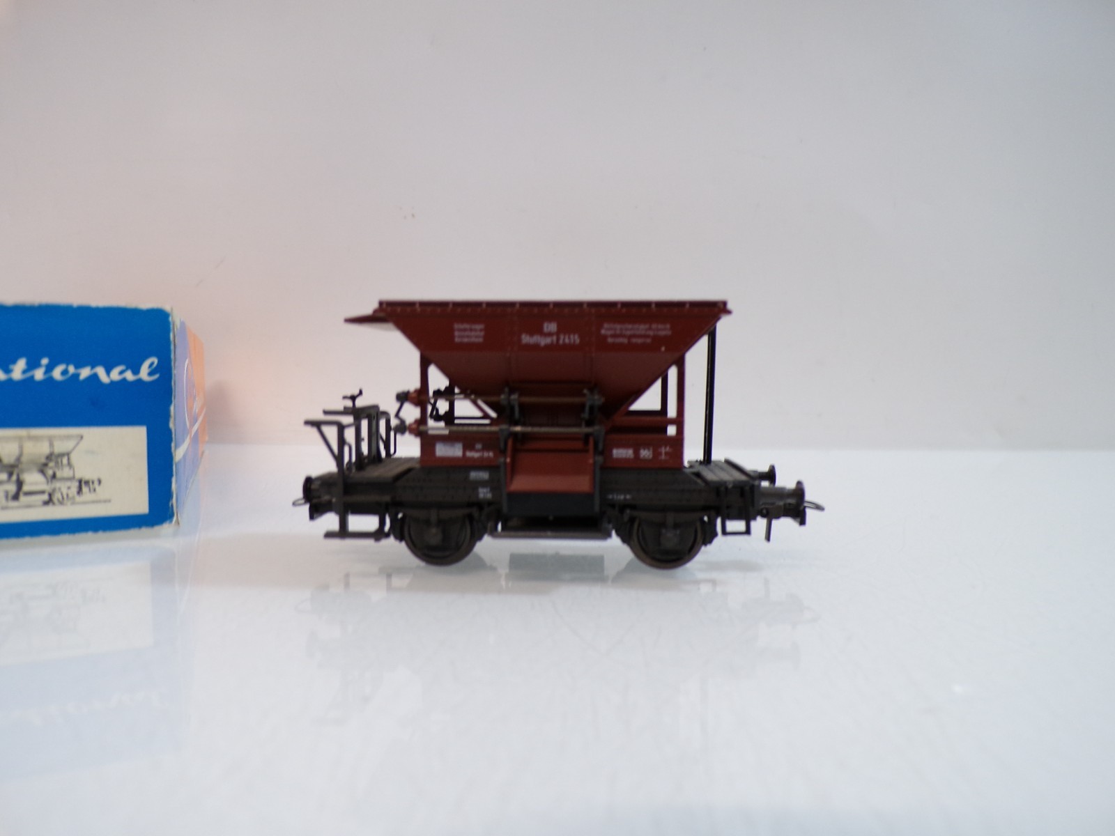 Roco H0 4334A Schotterwagen der DB in OVP BH1723 – Bild 3