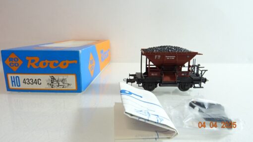 Roco H0 4334C Schotterwagen Halle 701 888 der DR in OVP PR6935