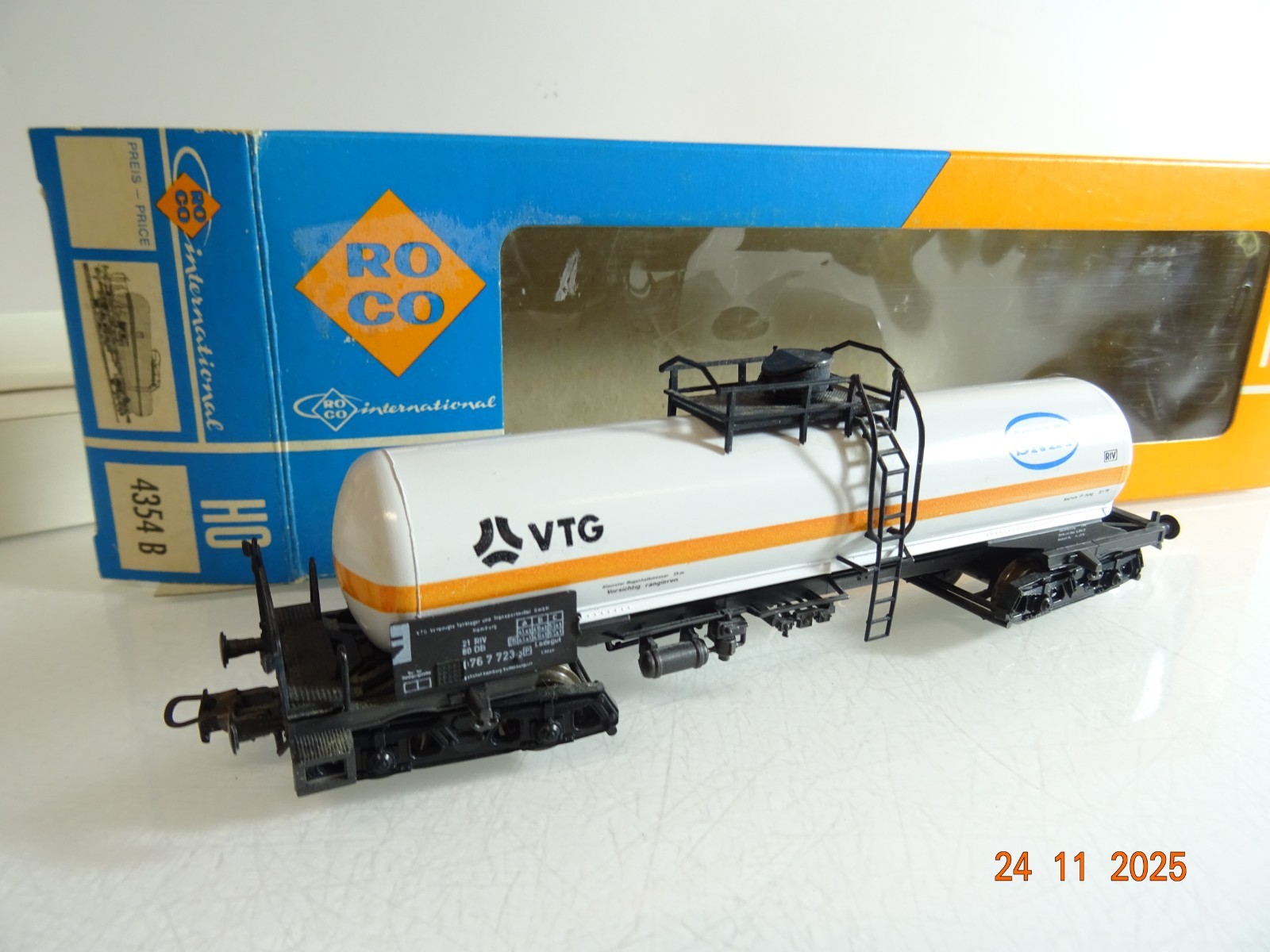 Roco H0 4354B Kesselwagen VTG SNIA der DB in OVP RR4785