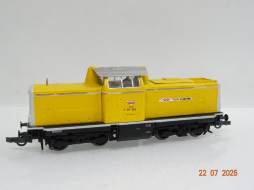 Roco H0 43649 Diesellok BR 211 341 Baulok H.F. Wiebe JL1752 o.