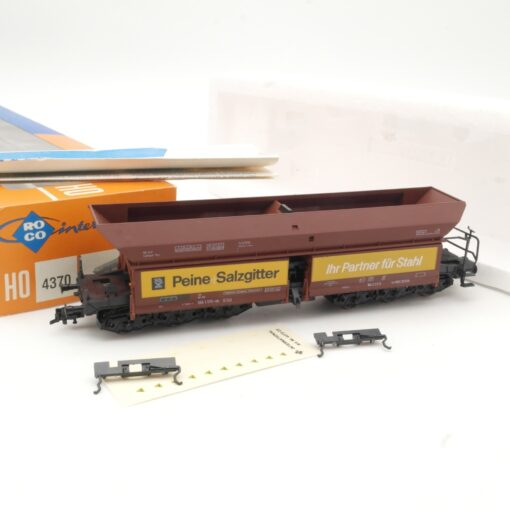 Roco H0 4370 Selbstentladewagen Peine Salzgitter der DB in OVP RR687