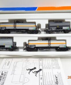 Roco H0 44041 Kesselwagen-Set 4tlg. Bayer der DB in OVP JL3156
