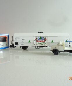Roco H0 44077 Set Kühlwagen u. LKW Harz Brauerei der DB in OVP BH297