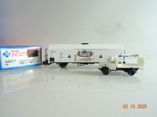 Roco H0 44077 Set Kühlwagen u. LKW Harz Brauerei der DB in OVP BH297