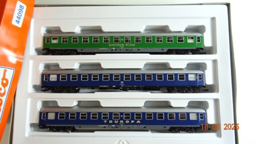 Roco H0 44098 Wagen-Set Scharnowreisen Touropa 3tlg. der DB in OVP PR9638
