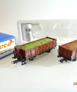Roco H0 44152 Set Hochbordwagen mit Ladung der DB in OVP RR4797