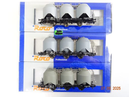 Roco H0 45979 Silowagen-Set 3 tlg. der DR in OVP PR7431