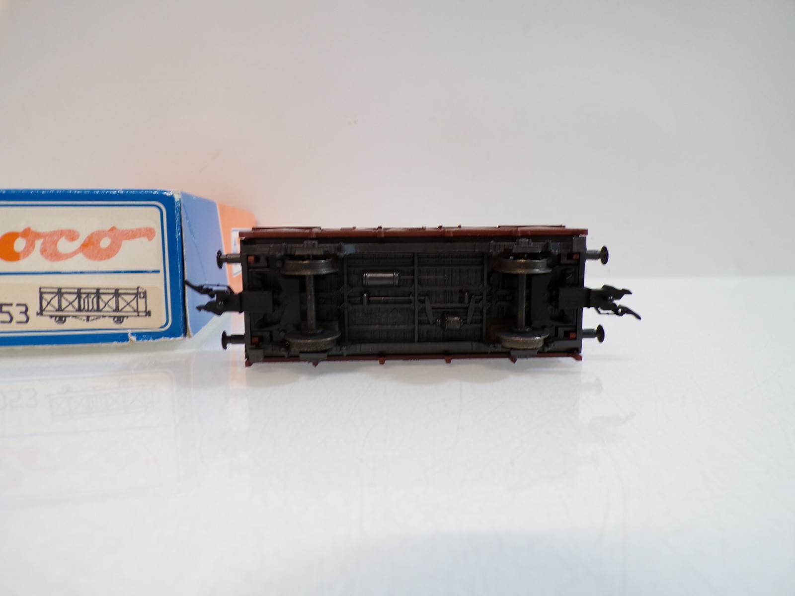 Roco H0 46053 Klappdeckelwagen der DB in OVP BH1708 – Bild 4
