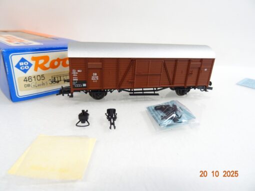 Roco H0 46105 gedeckter Güterwagen 200 046 der DB in OVP RR4222