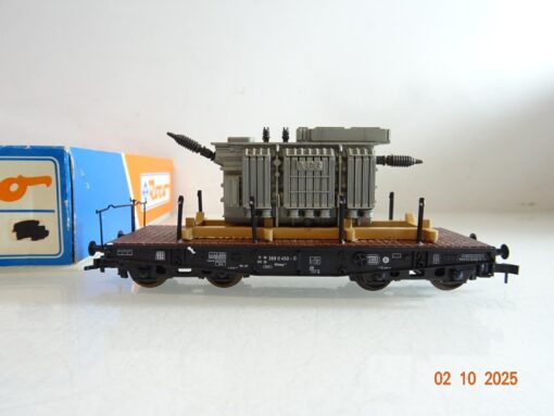 Roco H0 46380 Schwerlastwagen mit Trafo der DB in OVP BH336 – Bild 3