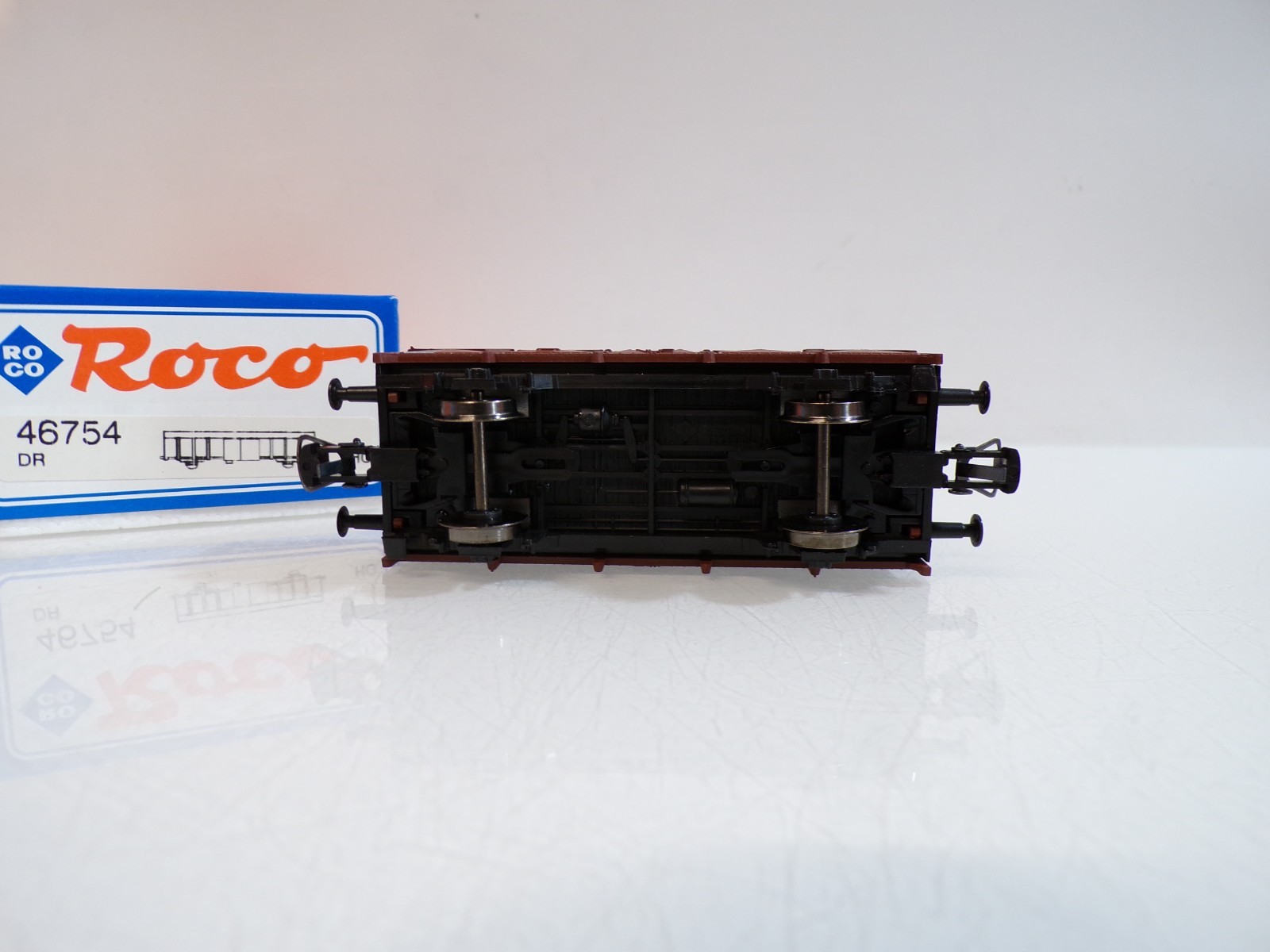 Roco H0 46754 Klappdeckelwagen der DR in OVP BH1932 – Bild 4