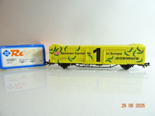 Roco H0 46881 Kühlwagen Bananen-Carrier Nr.1 der DB in OVP BH1