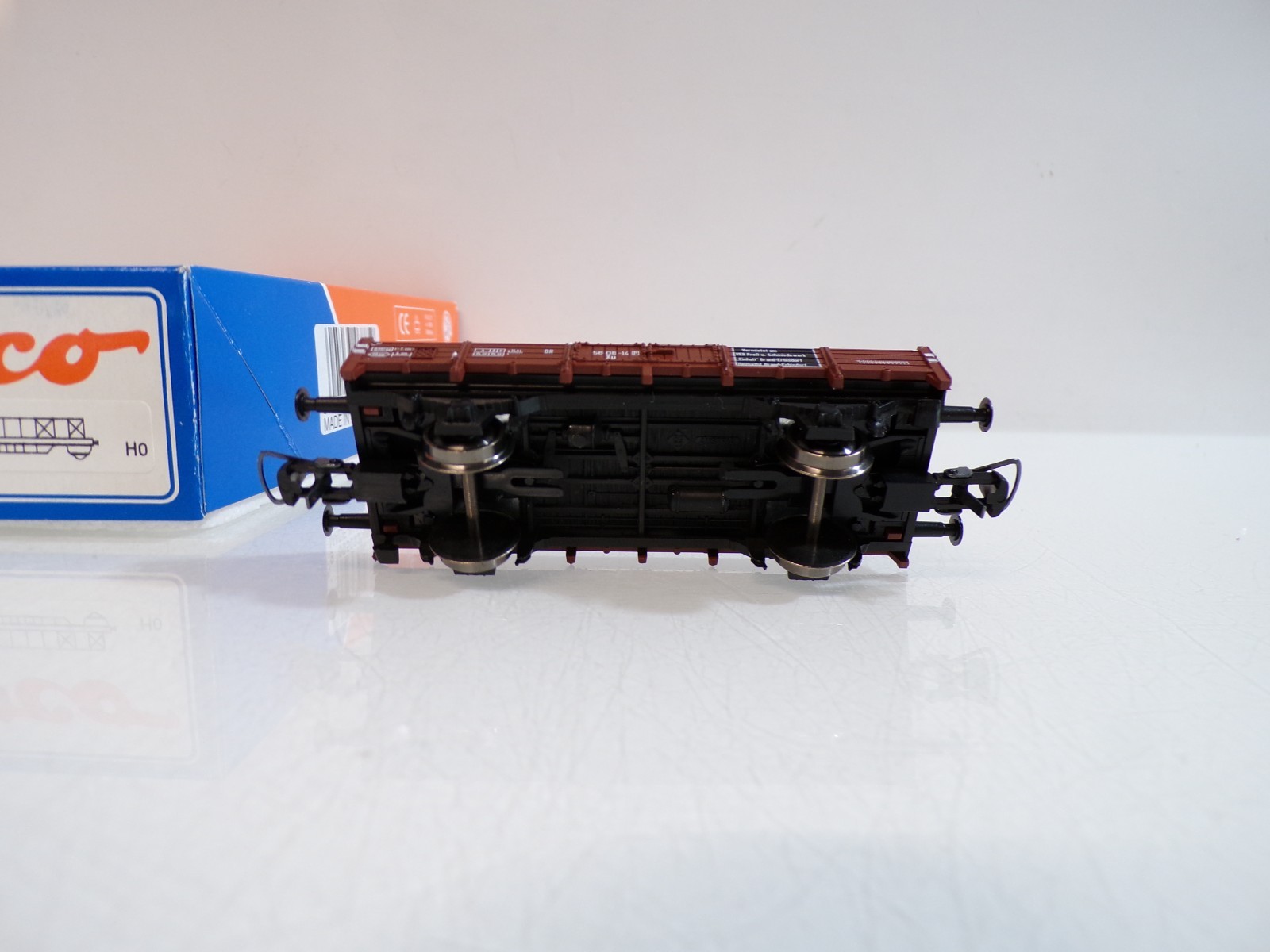 Roco H0 46885 Niederbordwagen der DR in OVP BH1926 – Bild 4