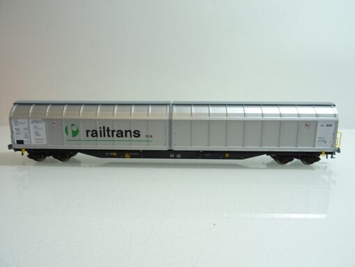 Roco H0 47147 Schiebewandwagen railtrans der AAE neuwertig in OVP PR1851 – Bild 3