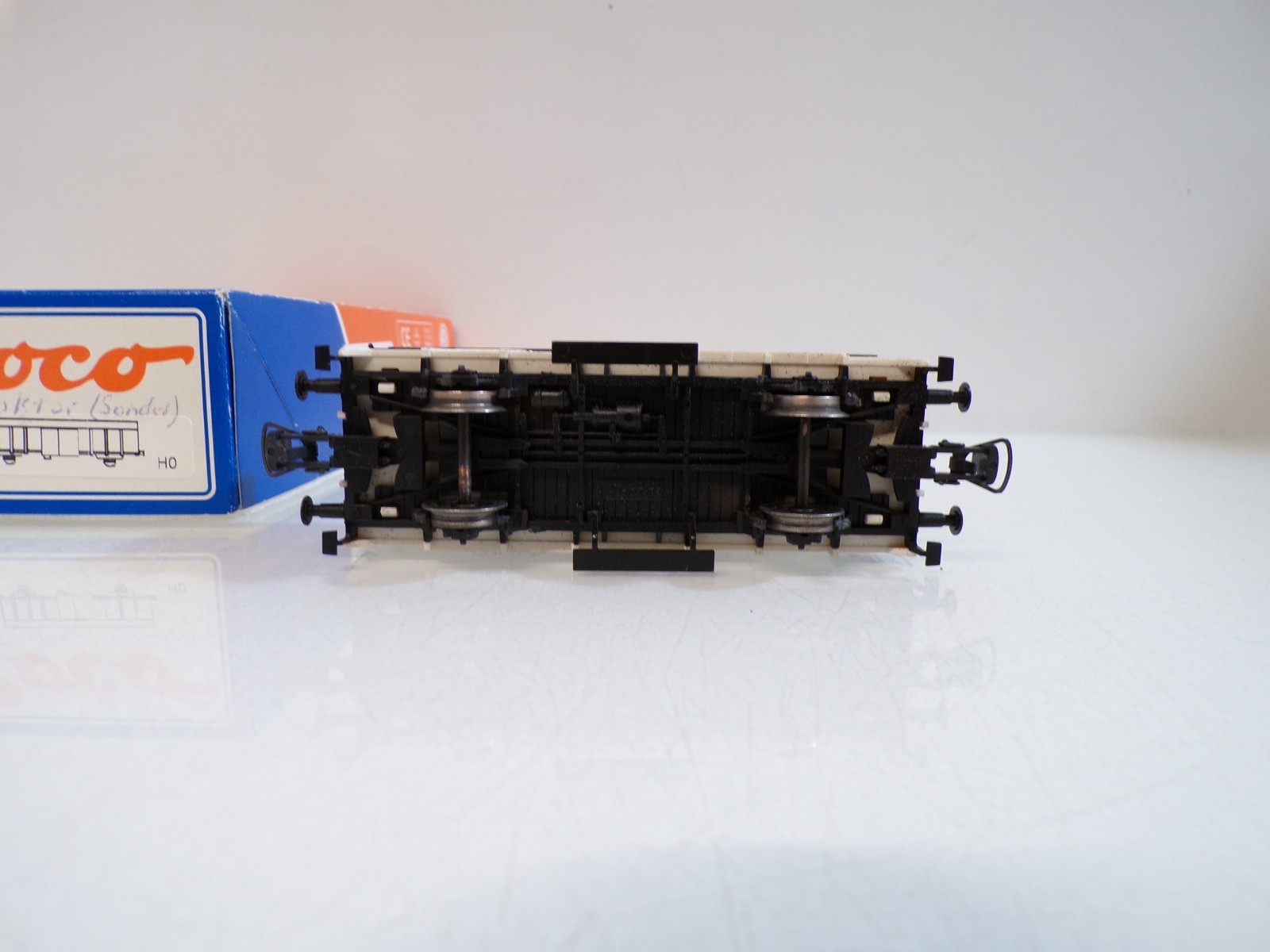 Roco H0 47650 AC gedeckter Güterwagen Eicher der DB in OVP für Märklin BH1896 – Bild 4