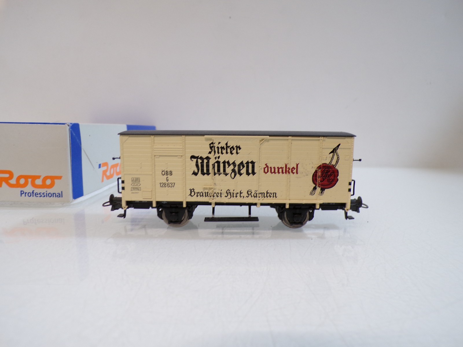 Roco H0 47677 AC Bierwagen Hirter Märzen der ÖBB in OVP für Märklin BH1897 – Bild 3
