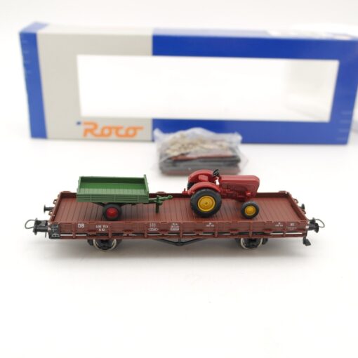 Roco H0 47721 Rungenwagen mit Ladung der DB der DB in OVP QR8577 – Bild 3