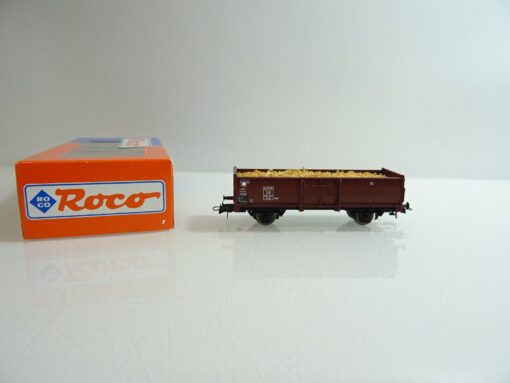 Roco H0 47944 AC Hochbordwagen mit Beladung der DB in OVP TF669