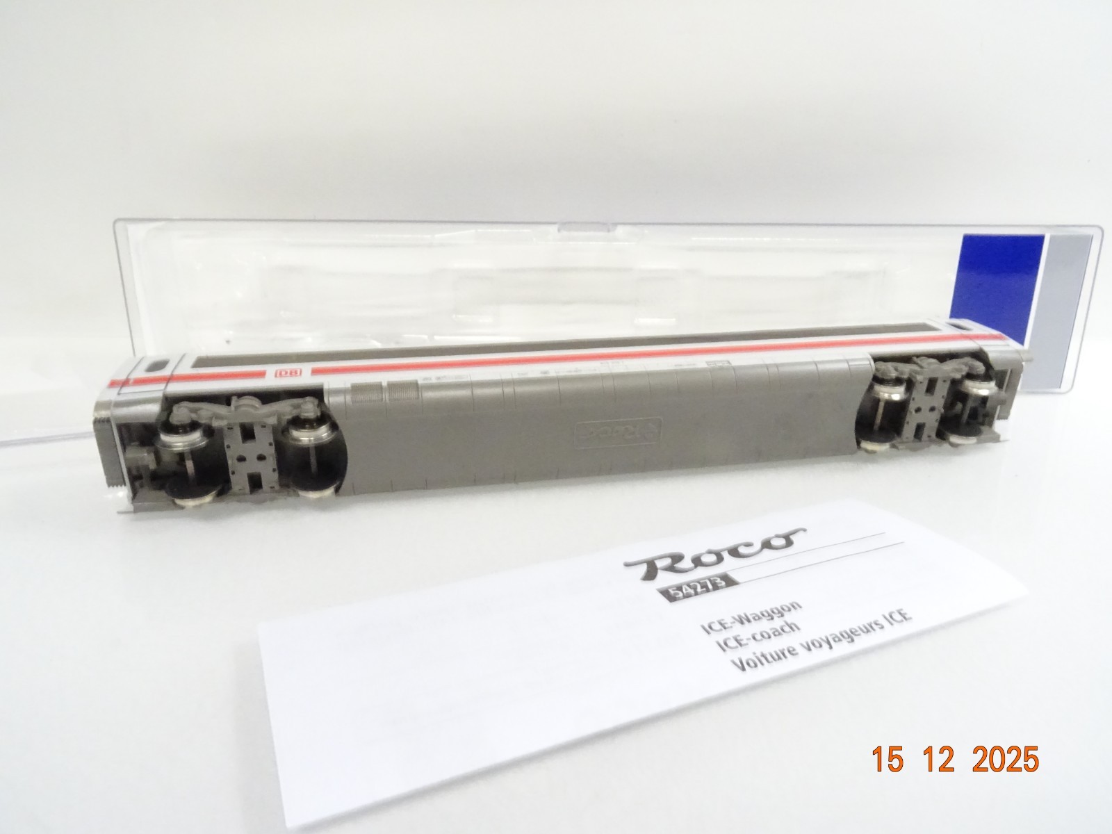 Roco H0 54273 AC ICE Personenwagen 1. Klasse der DB in OVP RR5655 – Bild 4