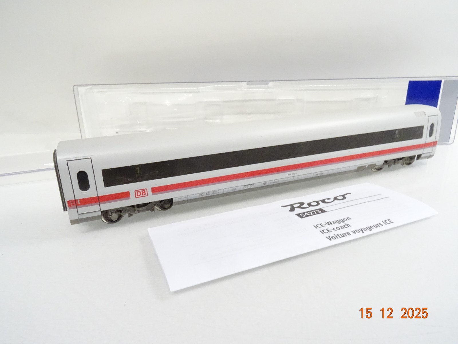 Roco H0 54273 AC ICE Personenwagen 1. Klasse der DB in OVP RR5655