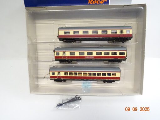 Roco H0 64058 Zwischenwagen-Set 3tlg. Alpen-See Express VT601 in OVP JL2900