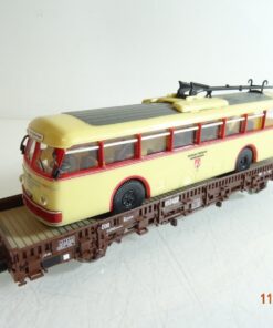 Roco H0 66485 Rungenwagen + Bus Salzburger Stadtwerke RR4514 o.