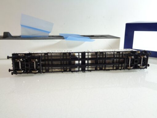 Roco H0 66583 Containerwagen LOGWIN der DB in OVP RR4027 – Bild 4