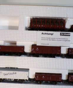 Roco H0 67127 AC Güterwagen-Set 8 tlg. der DB/DR in OVP für Märklin BH1762
