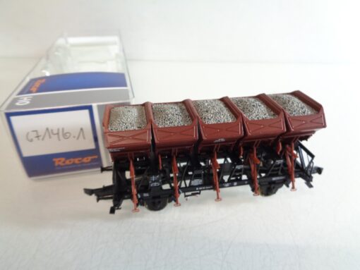 Roco H0 67146.1 Muldenkippwagen mit Ladung der DB in OVP RR4076