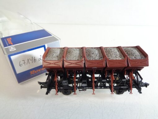 Roco H0 67146.2 Muldenkippwagen mit Ladung der DB in OVP RR4081