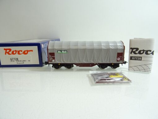 Roco H0 67728 Planschiebewagen On Rail der DB in OVP PR1879