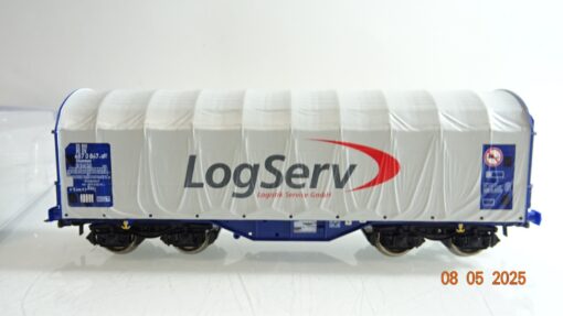 Roco H0 76451 Schiebeplanewagen LogServ der DB in OVP PR7506 – Bild 3