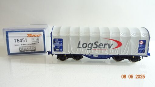 Roco H0 76451 Schiebeplanewagen LogServ der DB in OVP PR7506