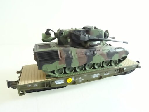 Roco H0 Flachwagen 399 4 031-1 mit Panzer RR2344 o. – Bild 4