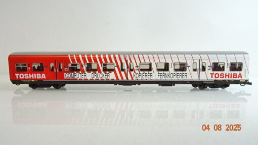Roco H0 S-Bahn Mittelwagen 2.Kl. TOSHIBA der DB PR9435 o. – Bild 3
