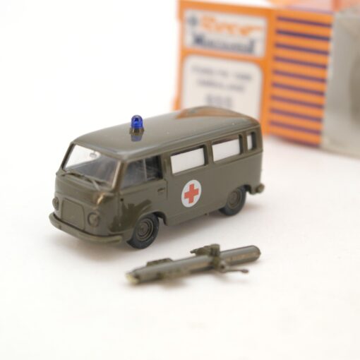 Roco Minitanks 1:87 655 Ford FK 1000 Ambulanz neuwertig in OVP QR2764