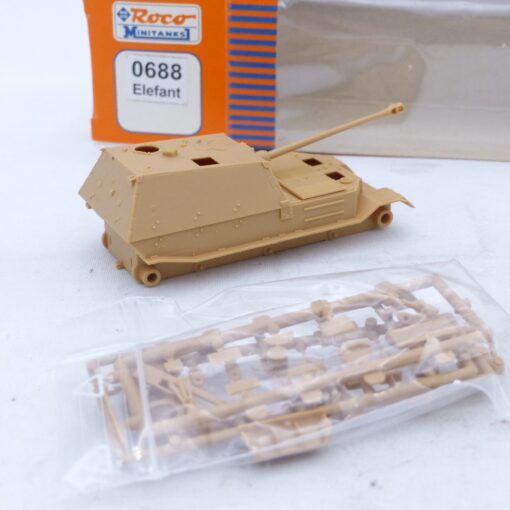 Roco Minitanks 1:87 H0 0688 Panzer Elefant Militär unvollständig in OVP EX7669 – Bild 3