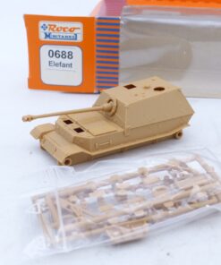 Roco Minitanks 1:87 H0 0688 Panzer Elefant Militär unvollständig in OVP EX7669
