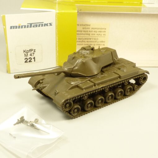 Roco Minitanks 1:87 H0 221 Kampfpanzer M 47 Militär in OVP EX7869