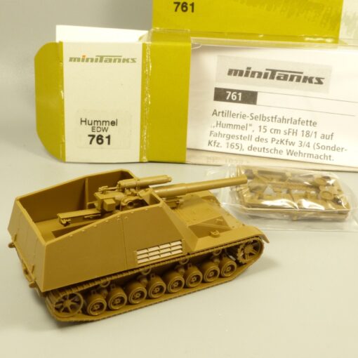 Roco Minitanks 1:87 H0 761 Panzer Hummel EDW Militär in OVP EX7800 – Bild 3