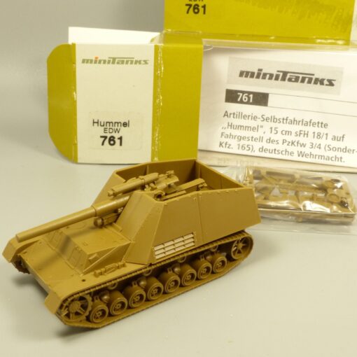 Roco Minitanks 1:87 H0 761 Panzer Hummel EDW Militär in OVP EX7800