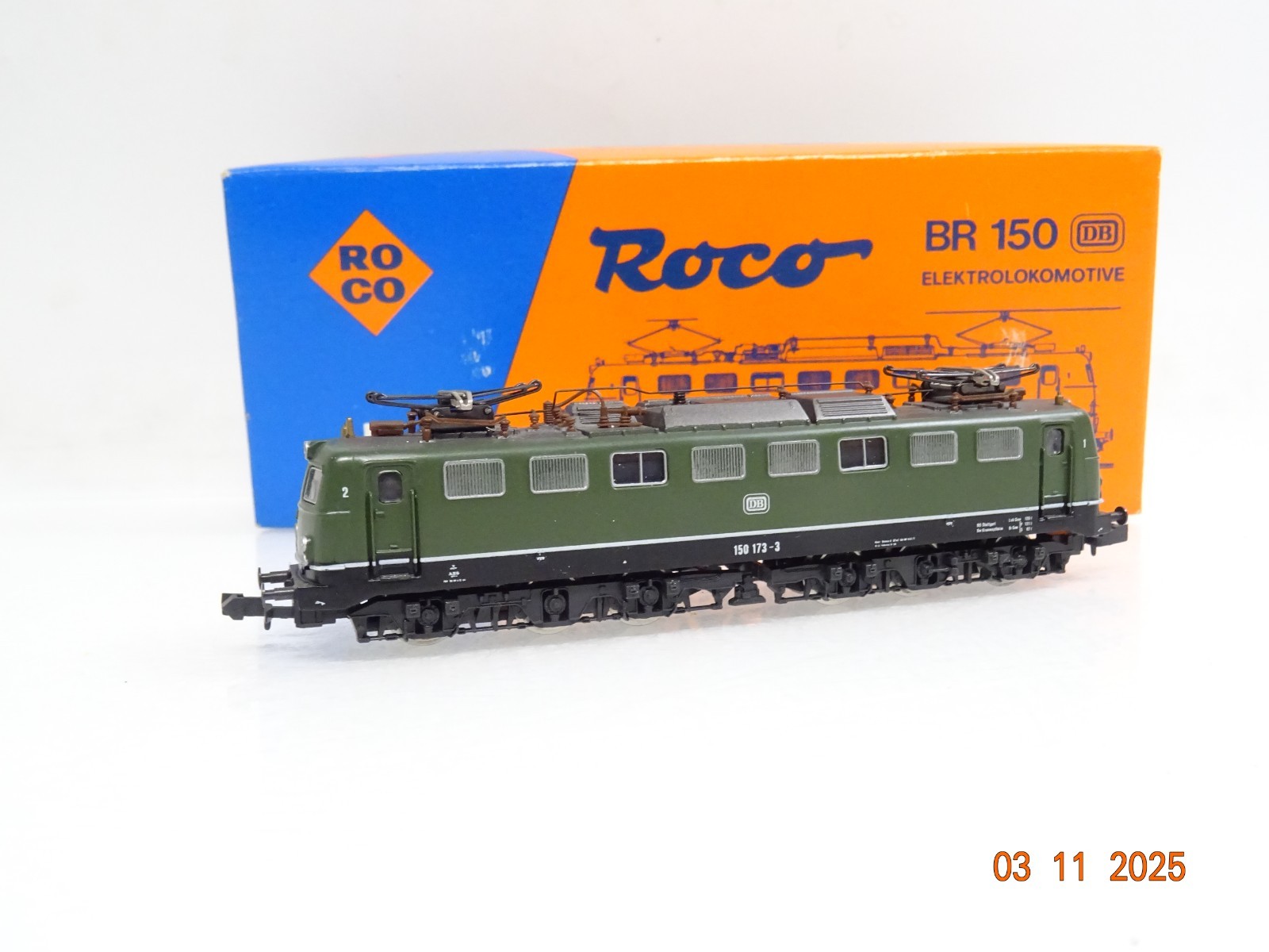 Roco N 02163A E-Lok BR 150 173-3 der DB in OVP JL4036