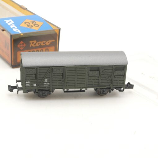 Roco N 02329 D gedeckter Güterwagen der DB in OVP RR468 – Bild 3