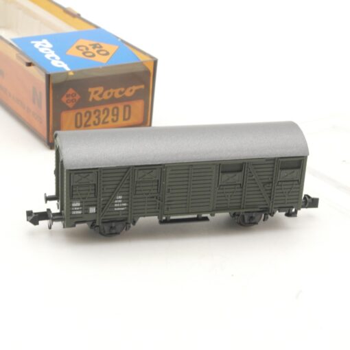 Roco N 02329 D gedeckter Güterwagen der DB in OVP RR468