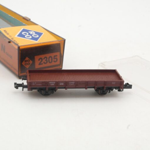 Roco N 2305 Niederbordwagen der DB in OVP RR491 – Bild 3
