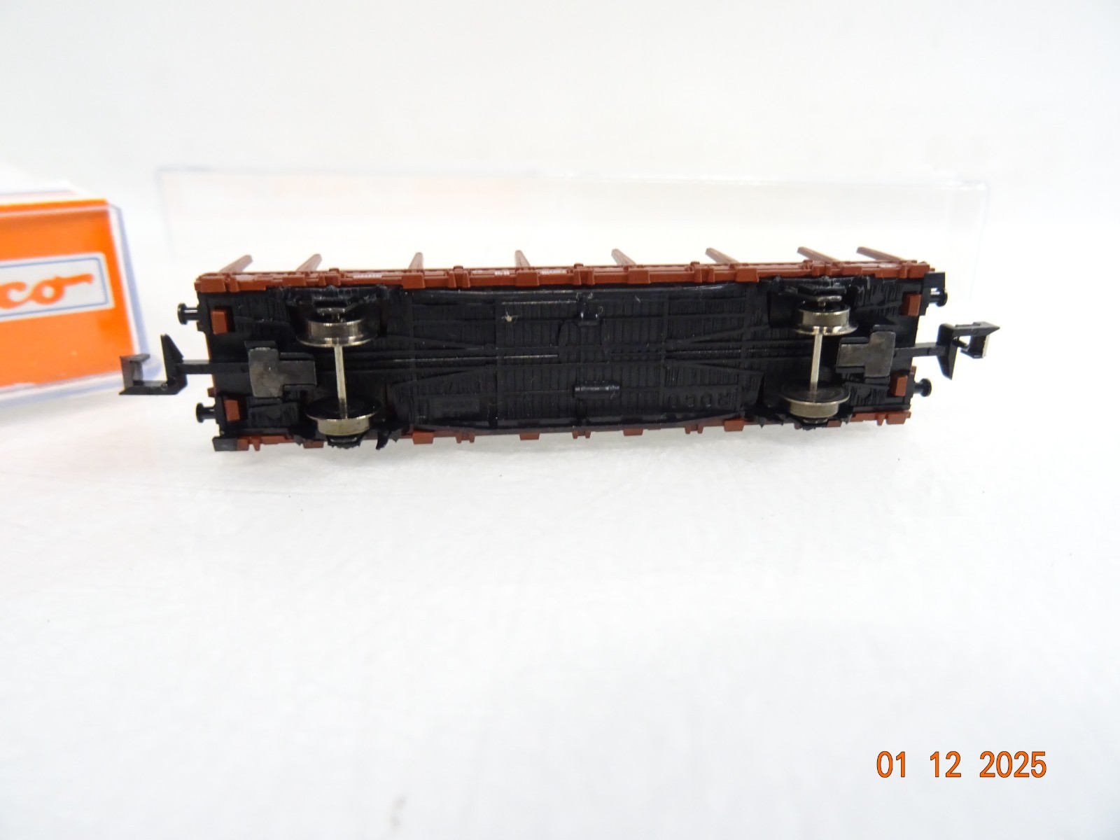 Roco N 25284 Rungenwagen mit 2 Unimogs Militär in OVP RR5124 – Bild 4