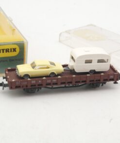 Roco N Rungenwagen mit PKW + Wohnwagen in EVP RR3926