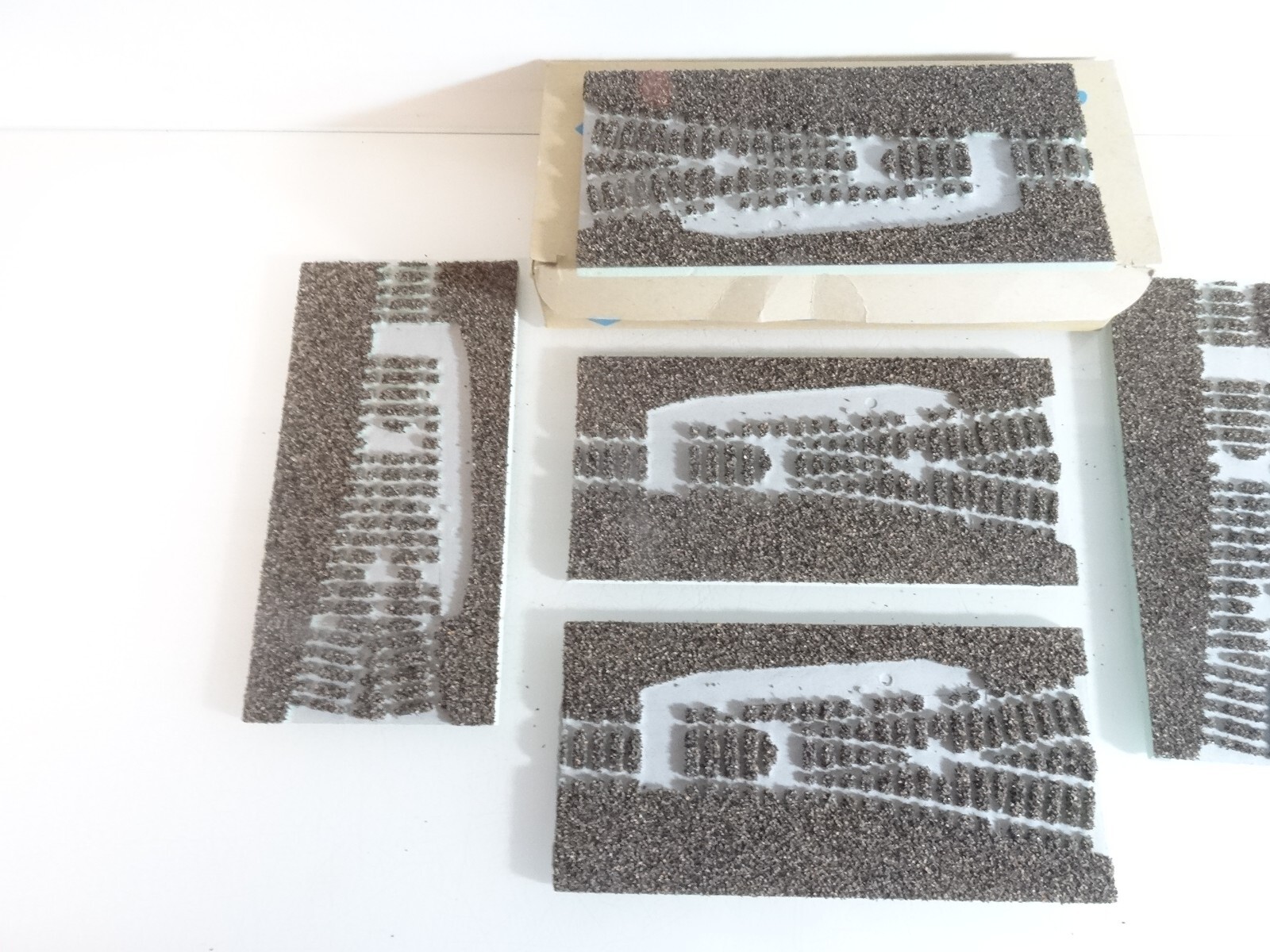 Roco Styroplast H0 04544 S Gleisbettung gerade 5 Stück in OVP QR6311 – Bild 3